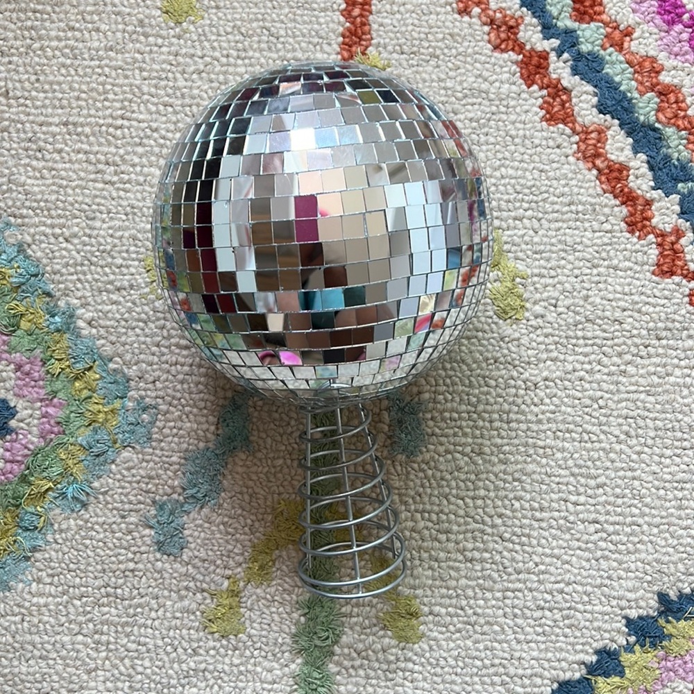 Cody Foster Disco Ball Tree Topper